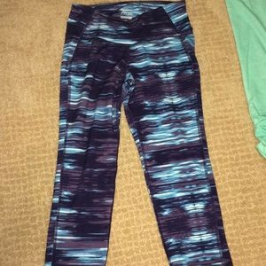 Patterned Cropped Leggings
